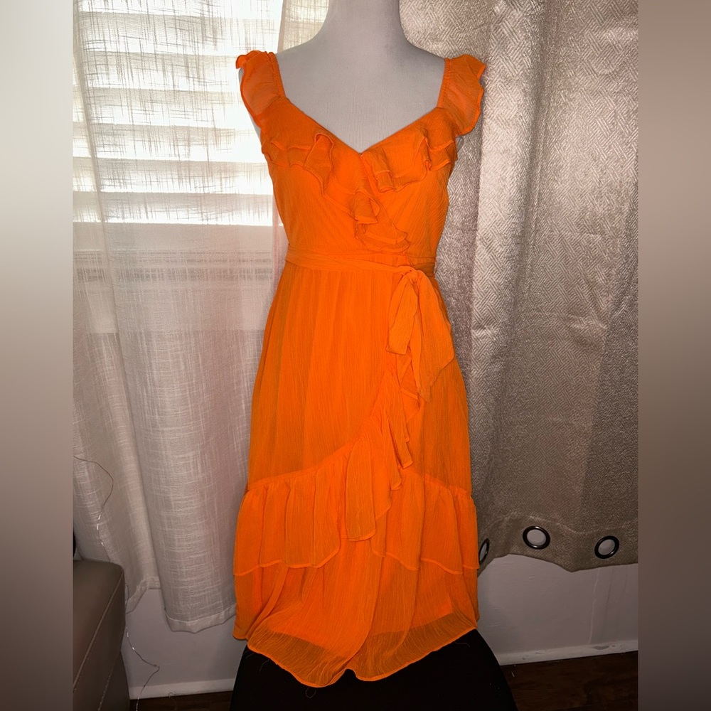 Cato Orange Dress